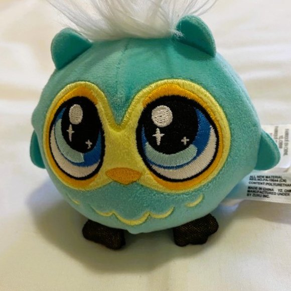 Dan Dee Teddy  15.5 in and small Zuru Owl Plush Lot - Picture 6 of 10